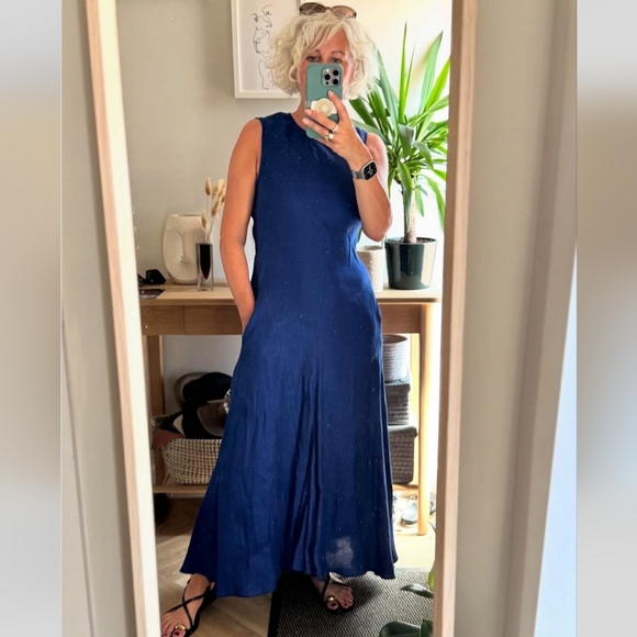 ZW COLLECTION LINEN BLEND DRESS SIZE XS - Picture 3 of 9